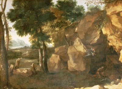 Sint Hiëronymus door Gaspard Poussin Dughet